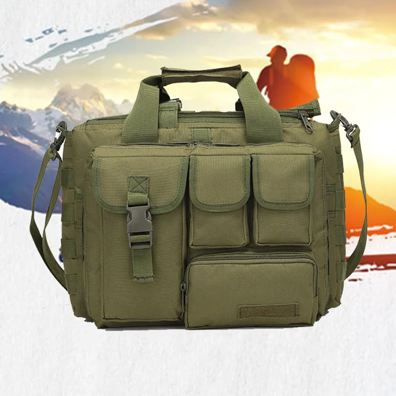 OULYLAN лаптоп чанти преносим рамо чанта къмпинг туризъм инструмент bandbag открит голям капацитет армия военна чанта мъже голям капацитет