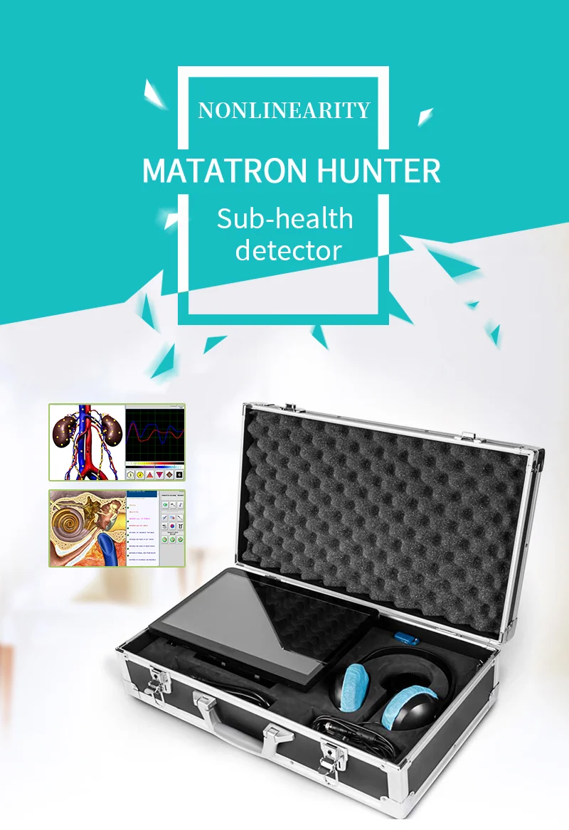 Professional 95% точност Оригинален сензорен екран Metatron NLS Metapathia GR Hunter 4025