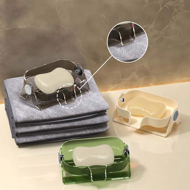 Soap Box Portable Diversion Type Drain Soap Box Хигиеничен дозатор за сапун Тава за сапунени чинии Многофункционална стойка за баня