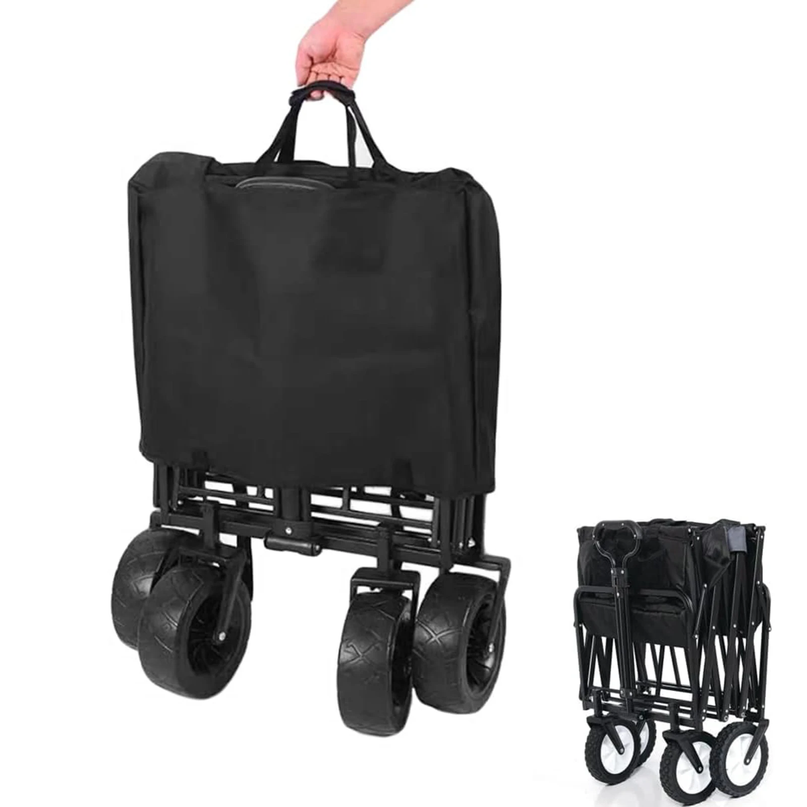 Чанта за съхранение Сгъваем вагон капак Сгъваем вагон капак чанта за съхранение Подходящ за външна градинска количка Прахоустойчив аксесоар