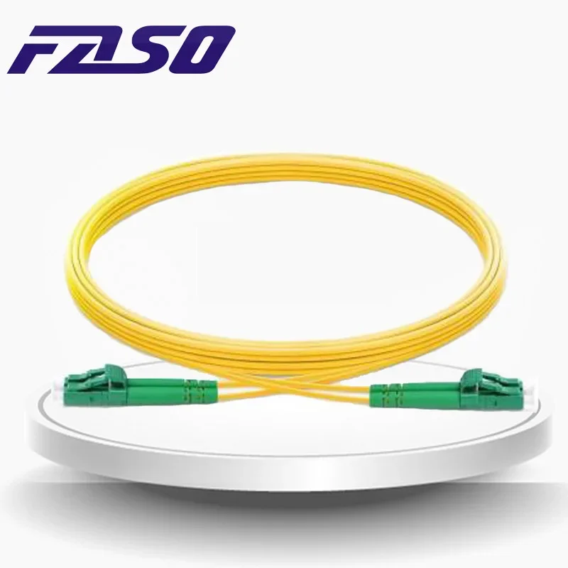 1m LC APC-LC APC 3M Единичен режим Дуплекс оптичен кабел G652D 2.0mm или 3.0mm FTTH оптичен джъмпер кабел