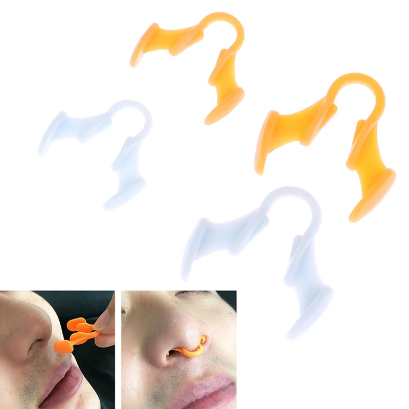 1PC силиконов нос клип против хъркане коректор Притурка за предотвратяване на хъркането Жените против хъркане устройство хъркане елиминиране носа клип помощ