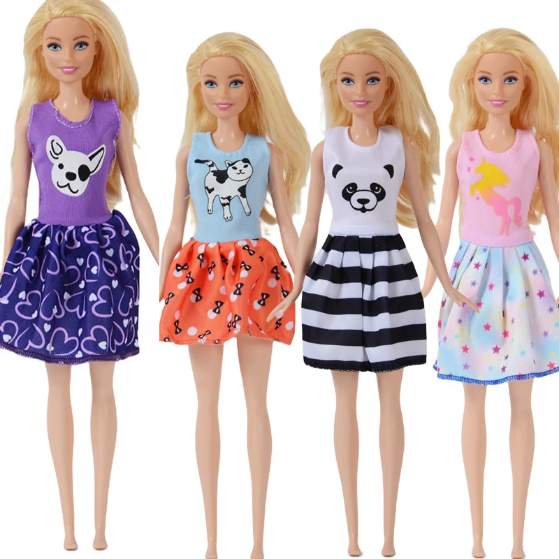 Модна рокля вечерна пола за 1/6 кукла парти дрехи за Барби момичета DIY играчки рожден ден подаръци кукла обличане аксесоари