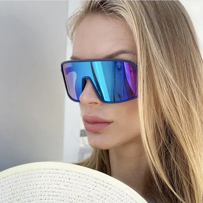 Ново Еднокомпонентни очила за колоездене Колоездене Спортни слънчеви очила на открито Очила за бягане Ветроупорни слънчеви очила