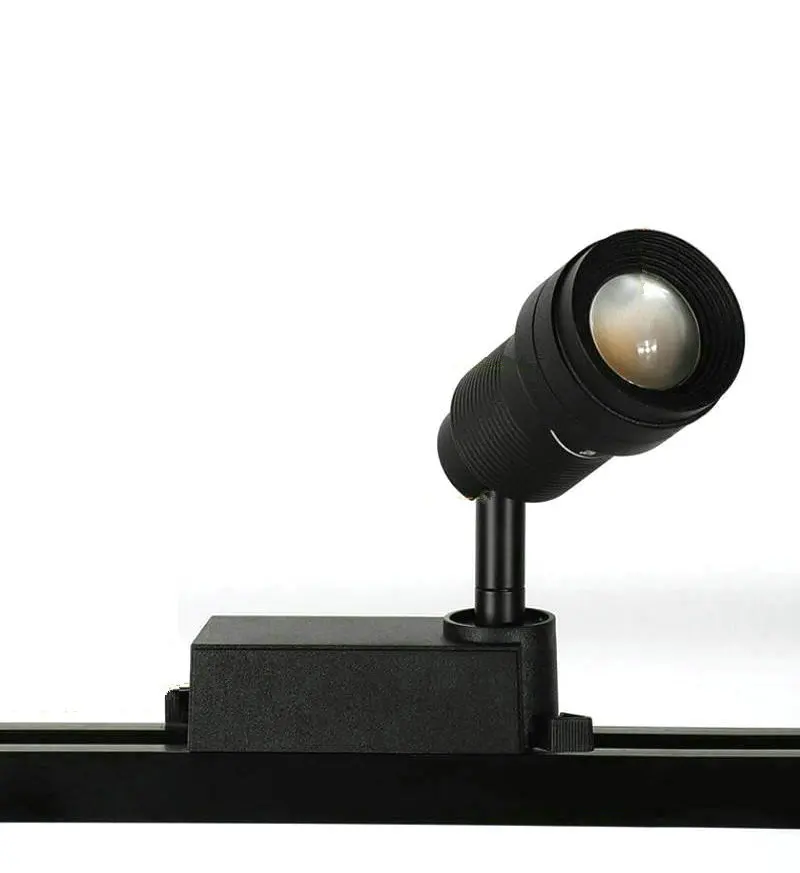Регулируемо фокусно разстояние Led Track Light Fixture 10W COB Track осветление Стенна лампа Rail 220V Spotlight Магазин за дрехи Магазин У дома